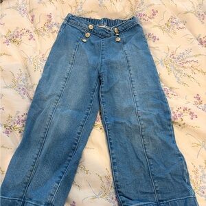 Gymboree Kids Blue Button-Accent Jeans